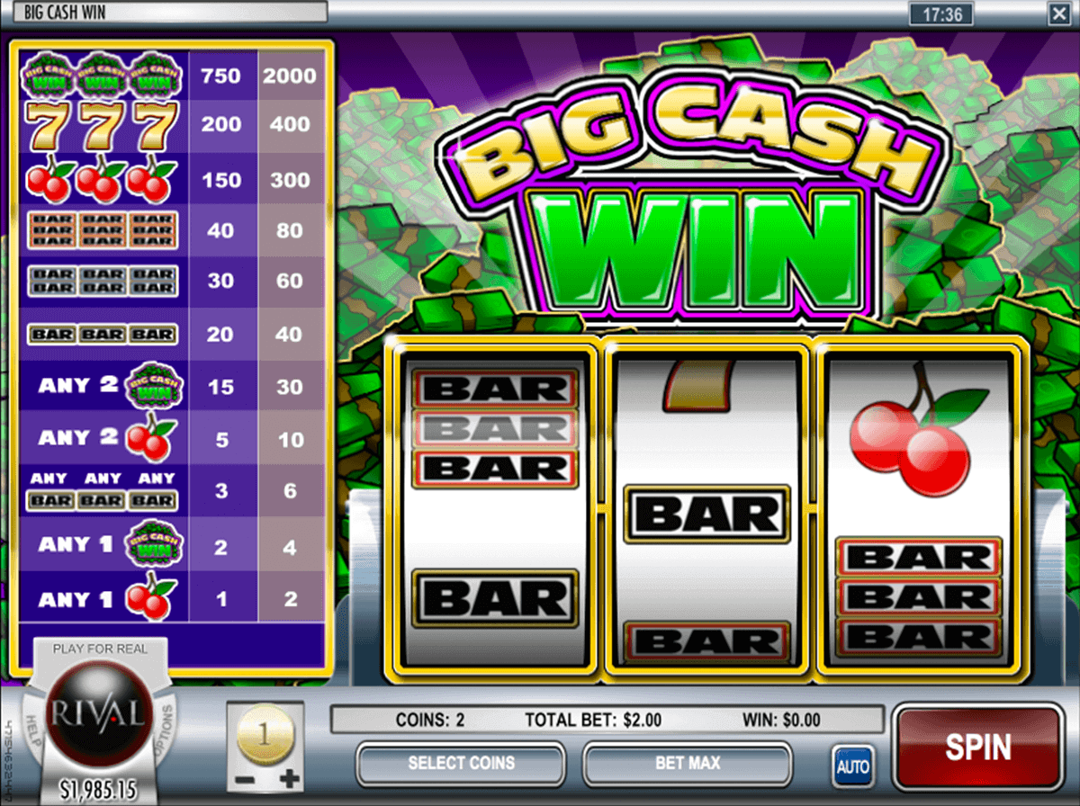 Spin to win slots win real cash